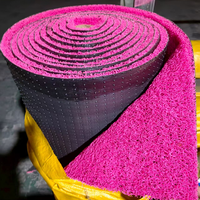 Tapis de lavage en PVC à boucles, tapis flexible en plastique à mailles métalliques pour la capture de l'or alluvionnaire et la séparation des minéraux