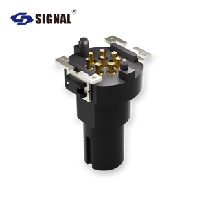 Nhỏ <span class=keywords><strong>g</strong></span>ọn M8 SMT kết nối a-mã hóa 8Pin 1.5A 30V điện vàng-mạ đồng thau cho độ chính xác cảm biến nhúng mô-đun thử nghiệm nhỏ - Product Image 3