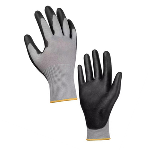 Guantes de Trabajo Modernos Grises de Alta Calidad, Resistentes al Agua y al Calor, con Forro de Algodón Antideslizante, OEM Disponible WG-015, Knives World - Product Image 1