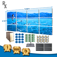 RX Laris Manis 3840Hz P1.53/P1.86/P1.25 Ukuran Dapat Disesuaikan HDR10+ Garansi 5 Tahun Layar LED Cinema P3 Warna Penuh 99% Sudut Pandang 170