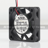 Nouveau Original NMB 12V 24V 48V DC5V 0.13A AC EC 4010 40X40X10MM 4CM convertisseur de fréquence portant 2 fils 04010SS-05L-AA ventilateur de refroidissement
