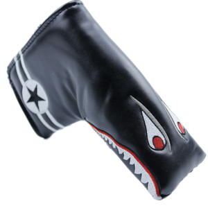 Le demi-cercle droit Hot Golf PU Leather Shark <span class=keywords><strong>putter</strong></span> s'adapte à tous les couvre-chefs de <span class=keywords><strong>putter</strong></span> de golf - Product Image 2
