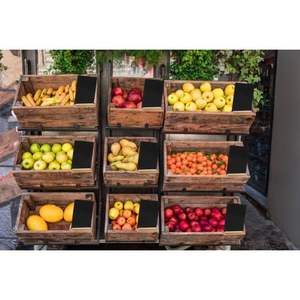 Mini tableaux noirs avec support en bois, lot de 12, design minimaliste double face, portables pour mémos et affichage - Product Image 6