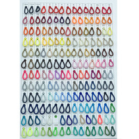 Corde Élastique Robuste Tressée en Caoutchouc, 320 Couleurs, 2 mm, 2,5 mm, 3 mm, au Détail et en Gros