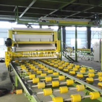 Ligne de production automatique de grandes dalles en pierre de quartz artificielle JINLU, pierre de quartz artificielle marbrée Carrara, Calacatta pour la cuisine