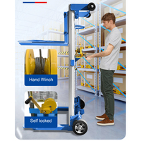 Lève-charge manuel portable et durable en aluminium léger