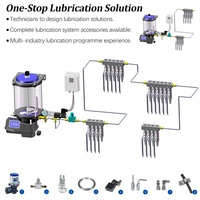Bomba de Engrase Automática de 24V para Excavadora y Cargadora de Ruedas, Sistema de Bomba de Lubricación de Grasa Eléctrica Automática de 12V CC