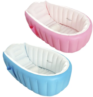 Baignoire gonflable ovale Waterhan en PVC de haute qualité, personnalisable, pour bébé, usage extérieur, 2 personnes, 20 gallons, unisexe, pour enfants