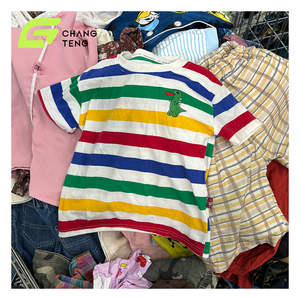 Vêtements d'été décontractés d'<span class=keywords><strong>occasion</strong></span> de qualité A pour bébés et enfants, balles de vêtements usagés pour bébés de 0 à 2 ans - Product Image 4
