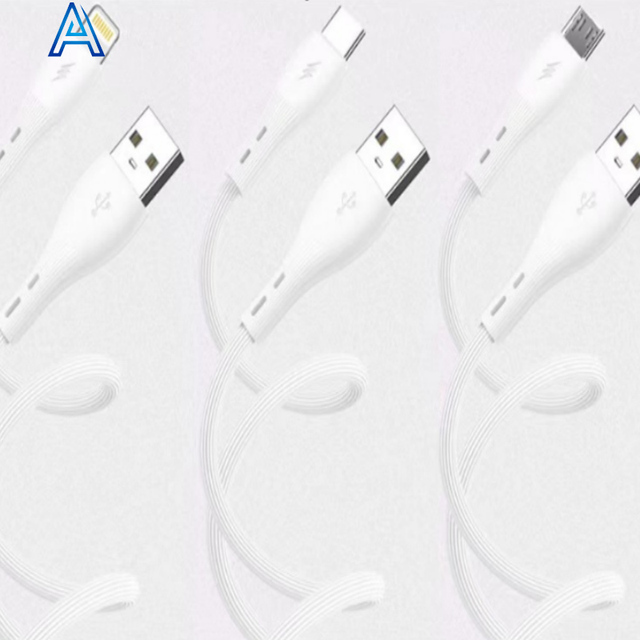 Micro USB-A USB data transfer cable phone watch tablet charging cable low price existing USB wire in stock for wholesale