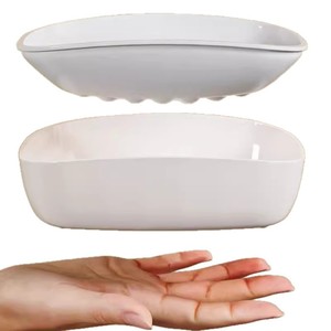 Support de rangement moderne en plastique double couche pour savon, design marbre, avec égouttoir, vente en gros pour la maison, la salle de bain et la buanderie - Product Image 5