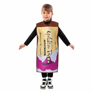 Disfraces de Halloween de la Fábrica de <span class=keywords><strong>Chocolate</strong></span> de <span class=keywords><strong>Charlie</strong></span> para Niños - Unisex, Poliéster - Product Image 4