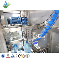 Machine de remplissage automatique d'eau minérale 5L, machine d'embouteillage d'eau pour usine de remplissage d'eau potable en bouteilles PET 5L