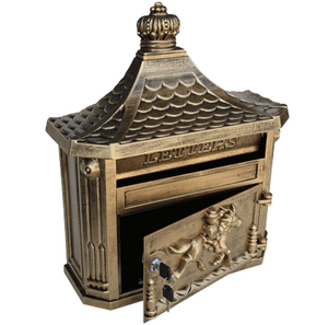 Buzón de correo de aluminio hecho en China de acero duradero montado en la pared e independiente para fines de correo - Product Image 5