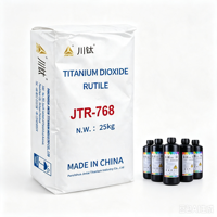 JTR-768 TiO2 Rutile de pureté 92% pour l'industrie du caoutchouc, matière première industrielle, pigment blanc à forte puissance de teinture, vente en gros