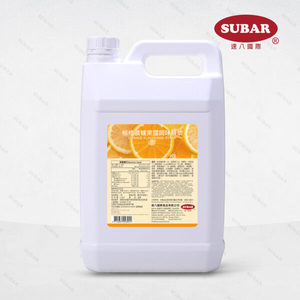 Jarabe de naranja concentrado, fresco y brillante para té de burbujas, bebidas frías y cafeterías comerciales - Product Image 2