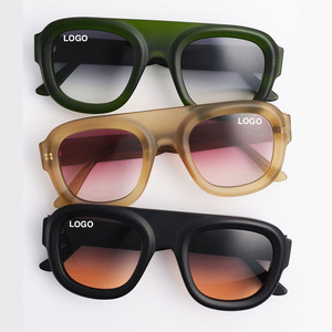 LMA 3409 Nuevas Gafas de Sol de Diseño Vintage de Alta Calidad con Montura Grande, Lentes Degradadas, Logotipo Personalizado, Marca para Hombre y Mujer 2025 - Product Image 1