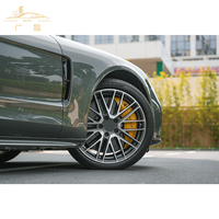 Nouveau kit de freinage de course Pindun en carbone-céramique à 10 pistons et 4 étriers avec disque de frein pour Panamera 2017-2023