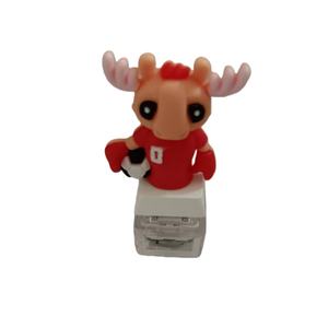 Llavero <span class=keywords><strong>de</strong></span> PVC con diseño <span class=keywords><strong>de</strong></span> ciervo, águila y cactus, colorido, ecológico, impreso en 3D, para la Copa Mundial <span class=keywords><strong>de</strong></span> Fútbol 2026, América, Canadá - Product Image 5