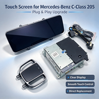 Écran tactile de 10,25 pouces pour Mercedes-Benz Classe C W205 NTG5.5, mise à niveau de l'écran de navigation radio de voiture