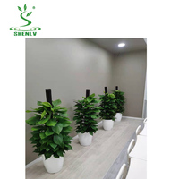 High-End Tanaman Plastik Luar Ruangan Besar Nordic Penanam Ramah Lingkungan Pot Buatan Pot Taman Besar Cetakan