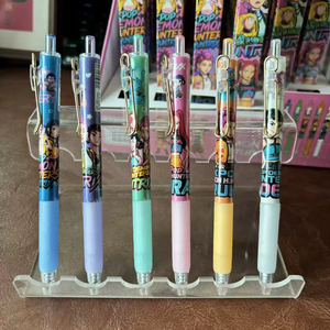 Stylo <span class=keywords><strong>Gel</strong></span> K-POP Demon Hunters Girl Group Blind Box - Stylo <span class=keywords><strong>Gel</strong></span> à Cliquet pour Étudiants - Product Image 5