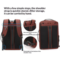 Sac à dos de voyage extensible 40x30x20cm pour ordinateur portable, avec compartiment sec/humide et poche à chaussures, grande capacité, idéal pour les affaires, les week-ends, bagage cabine, unisexe
