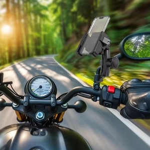 Ultra-Stable Silicone Mobile Stand Anti-Vibration <strong>Motorbike</strong>/Car <strong>Phone</strong> <strong>Holder</strong> with Rotate Feature for Bicycle Use - Product Image 5