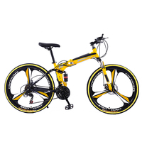 Vélos de montagne pliants de 24, 26, 27,5 et 29 pouces, de haute qualité et à prix abordable, fabriqués dans des usines chinoises, offres directes d'usine à bas prix