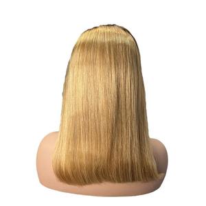 Perruque de vrais cheveux de dentelle avant transfrontalière 13x4bobowigs perruque de cheveux humains pleine coiffure de vrais cheveux - Product Image 5