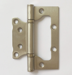 <span class=keywords><strong>Cerniera</strong></span> a ventaglio da pollice in nichel spazzolato, silenziosa, a <span class=keywords><strong>scatto</strong></span>, per porte e finestre interne, piccole cerniere in ferro dorato a cinque fori - Product Image 4