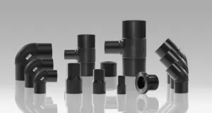 Encaixes para tubos PE/HDPE Butt Fusion Elbow 90 40mm * 90-400mm * 90
