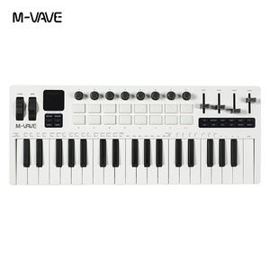 Fabriqué en Chine, synthétiseur de clavier professionnel durable M-VAVE SMK-37 PROKeys, rechargeable, pour guitare, basse, pièce de guitare - Product Image 2