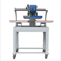 Presse à chaud textile pneumatique semi-automatique numérique de haute qualité 40*60cm