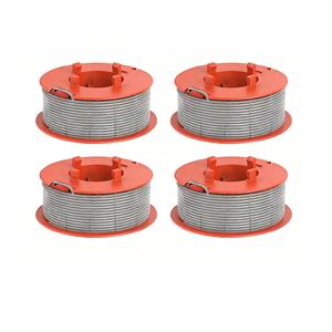 F016800175 4pcs Trimmer Line Spool Head 1.6mm 26FT/8m For Bosch Grass Trimmer ART 23/26/30 COMBITRIM ART 23/26 EASYTRIM - Product Image 1