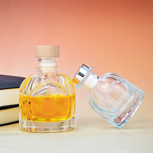 Transparent Glass Bottle <b>for</b> Aromatherapy <b>Reed</b> <b>Diffuser</b> Glass Bottle - Product Image 2