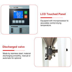 Sindon 25Kg-300Kg Capacity Dehumidifying Drying Feeding Combined To One Hopper Plastic Dehumidifying Dryer - Product Image 5