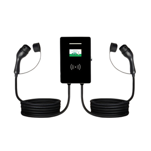 Wallbox ปืนคู่ชาร์จ AC EV สถานี22KW Type2 44KW Type1 gbt ยานพาหนะไฟฟ้าชาร์จรถยนต์ด้วยเอาต์พุต32A RFID - Product Image 2