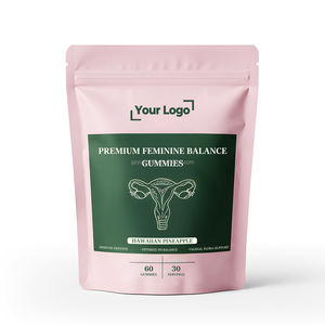 Gummies Équilibre Féminin Marque Blanche Premium Stimulant de Libido Féminine Probiotiques Vaginaux Supplément Vitamines - Product Image 1