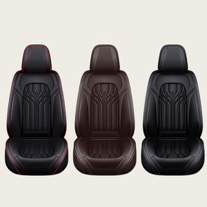 Nouveau <span class=keywords><strong>coussin</strong></span> de voiture en cuir Napa quatre saisons, housse de siège universelle imperméable et résistante à l'usure, vente en gros - Product Image 4