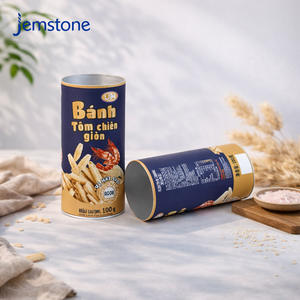 Boîte cylindrique hermétique personnalisée avec logo, emballage pour chips, en-cas, tube en carton alimentaire, emballage en papier pour poudre de protéines - Product Image 6