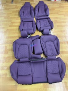 <span class=keywords><strong>Coprisedili</strong></span> <span class=keywords><strong>Auto</strong></span> in Pelle PU Economici e Protettivi, Set Completo Avvolgente per <span class=keywords><strong>Audi</strong></span> <span class=keywords><strong>A3</strong></span> A4 A5 A6 - Product Image 5