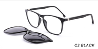Gafas de Sol Cuadradas Unisex de Diseño Nuevo, Montura Completa, Material TR90 Ligero y Duradero, Venta al por Mayor