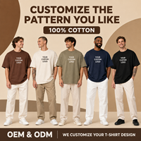 T-shirt en coton unisexe décontracté et respirant pour homme, style hip-hop, confortable, grande taille, 300 g/m², 260 g/m², directement de l'usine