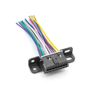 Porta di ricambio OBD/OBDII per aprire il cavo J1962 OBD2 connettore femmina per la coda di maiale/treccia cavo con staffa treccia in Nylon - Product Image 5