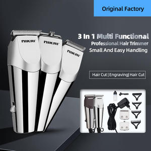 Venta al por mayor profesional 3-en-1 Hair Trimmer & Clippers USB Barber Tool para tocadores en plata marrón Percise - Product Image 5