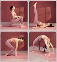Kit de Pilates pour femmes, bandes de résistance pour le yoga, cercle de Pilates, équipement de fitness, ensemble d'entraînement à domicile