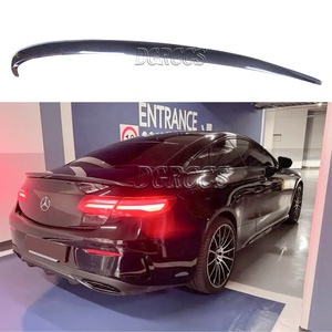 DGRCCS E-Class W238 C238 2Door Coupe AMG Style Carbon Fiber UV Paint Polished <b>Rear</b> <b>Spoiler</b> Trunk Wing - Product Image 1