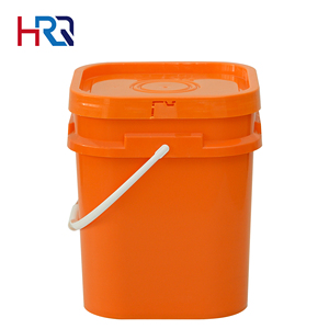 Kích thước đầy đủ 5L 10L 16L 18L 20L 35L 50L bền màu vuông tốt nghiệp nhựa xô - Product Image 4