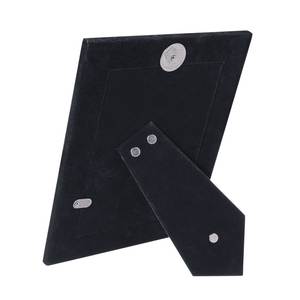 Marco de Fotos Metálico Mjto 100x150 mm con Diseño de Rayas para Decoración del Hogar - Product Image 3